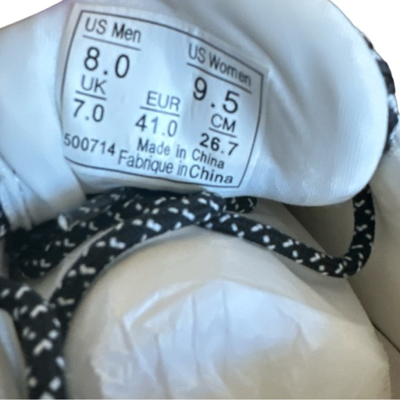 GODI CCCXIII Edsel Low Top Sneakers Black & White | Unisex Sizing - Picture 10 of 11